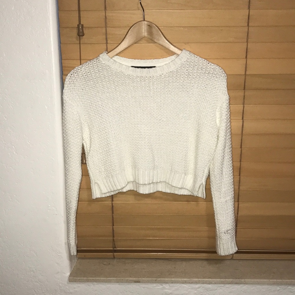 Top shop crop top sweater